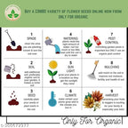 Premium Flower Seeds Mix | High Germination | Easy to Grow
